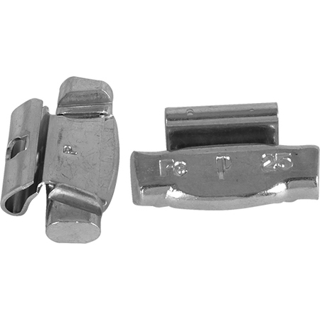 Грузик набивной на штамп. диск Сталь Perfect  25гр уп 100шт  