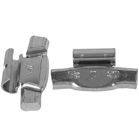 Грузик набивной на литой диск Сталь Perfect  30гр уп 100шт