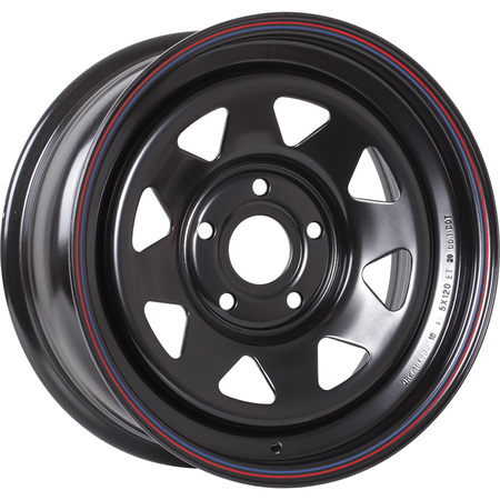 Toyota R16x8 5x150 ET0 CB113 Black 53B