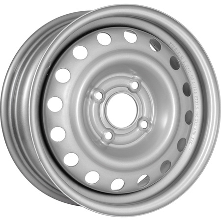 6355 TREBL R14x5.5 4x108 ET37.5 CB63.3 Silver (Мятый обод)*