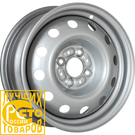 14003 R14x5.5 4x98 ET35 CB58.6 Silver (Мятый обод)*