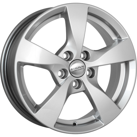 KL-265 VW Polo/Skoda Rapid R15x6 5x100 ET38 CB57.1 Silver