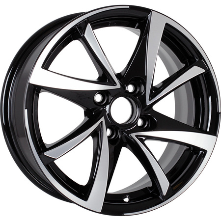 Игуана R15x6.5 4x100 ET37 CB60.1 Almaz_black