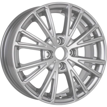 Меандр R15x6 4x100 ET45 CB67.1 Silver