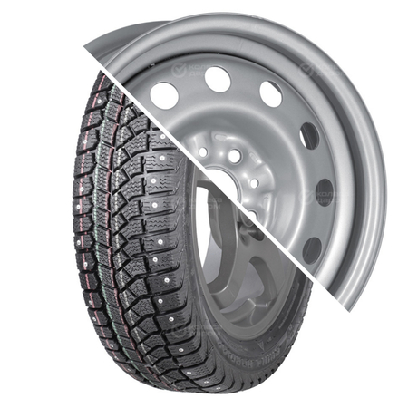 Brina Nordico (V-522) R14 175/65 82T шип   () + ВАЗ 2170 R14x5.5 4x98 ET35 CB58.6 Silver  Brina Nordico (V-522) R14 175/65 82T шип    + ВАЗ 2170 R14x5.5 4x98 ET35 CB58.6 Silver