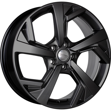 KL-328 R18x7 5x114.3 ET40 CB64.1 Black_barhat