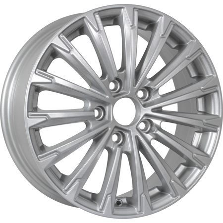 KD1610 R16x6.5 4x100 ET50 CB60.1 Light_Silver_Painted