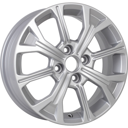 KD1549 (ZV 15_Vesta) R15x6 4x100 ET50 CB60.1 Silver_Painted (КС945)