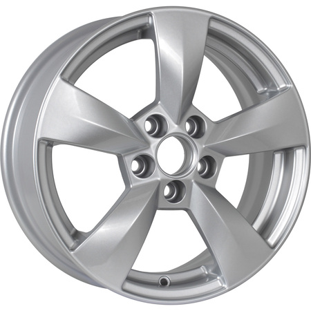 KD1543 (15 Rapid NH) R15x6 5x100 ET38 CB57.1 Silver_Painted (КС700)