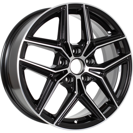Юнион R17x7 5x114.3 ET45 CB60.1 Almaz_black