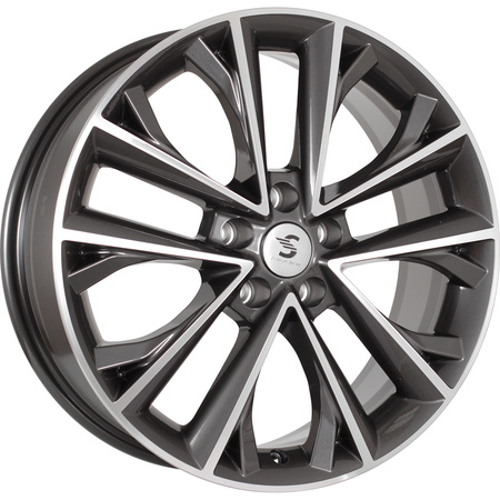 КР012 (18_EXEED TXL) R18x7 5x108 ET36 CB65.1 Diamond_gloss_graphite