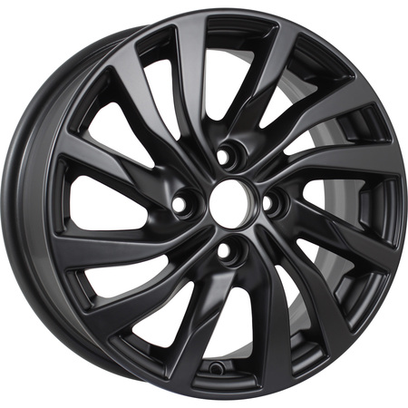 KD1546 (15_Rio II) R15x6 4x100 ET46 CB54.1 Matt_Black_Painted (КС882)