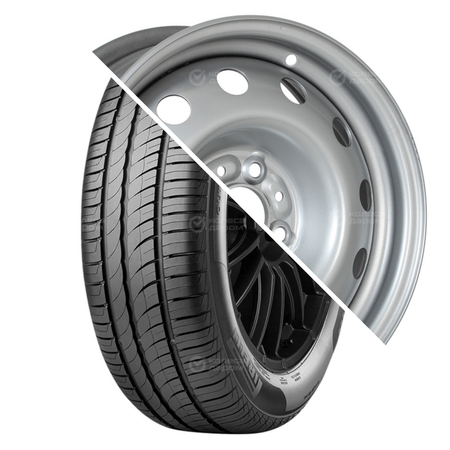 Cinturato P1 Verde R14 185/60 82H + 14003 R14x5.5 4x98 ET35 CB58.6 Silver R14 185/60 82H + R14x5.5 4x98 ET35 CB58.6 Silver