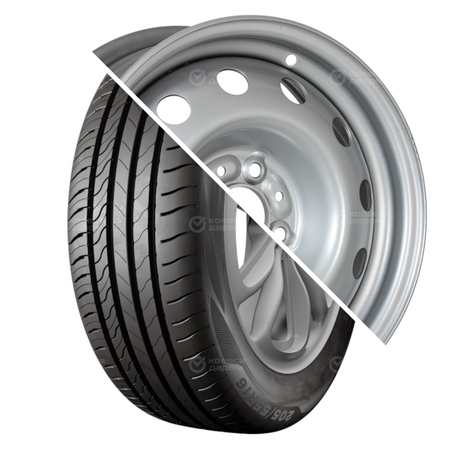 Strada 2 (V-134) R14 185/60 86H  + 14003 R14x5.5 4x98 ET35 CB58.6 Silver R14 185/60 86H  + R14x5.5 4x98 ET35 CB58.6 Silver