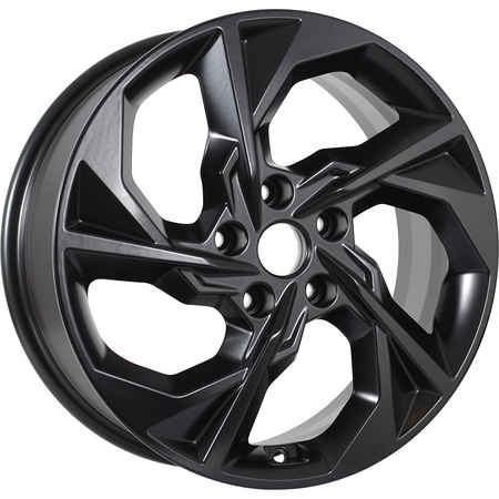 KL-366 R17x7 5x114.3 ET45 CB67.1 Black_barhat