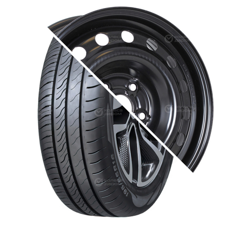 Strada 2 (V-134) R16 195/55 91V    () + 8315 TREBL R16x6 5x114.3 ET50 CB60.1 Black  Strada 2 (V-134) R16 195/55 91V     + 8315 TREBL R16x6 5x114.3 ET50 CB60.1 Black