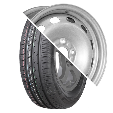 Strada Asimmetrico (V-130) R15 195/65 91H    () + 15000 R15x6 5x108 ET52.5 CB63.3 Silver  Strada Asimmetrico (V-130) R15 195/65 91H     + 15000 R15x6 5x108 ET52.5 CB63.3 Silver