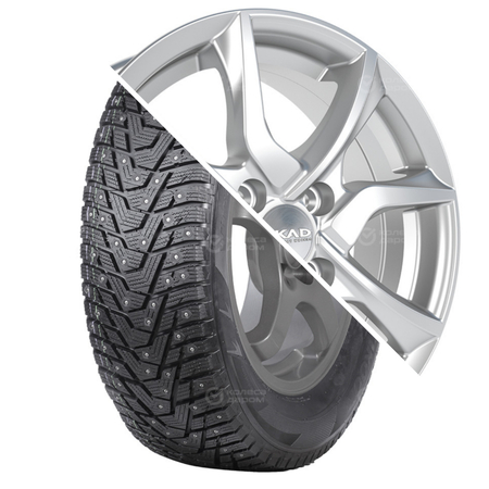 Winter i Pike RS2 W429 R15 195/55 89T шип   () + Тулон R15x6 4x114.3 ET44 CB67.1 Selena  Winter i Pike RS2 W429 R15 195/55 89T шип    + Тулон R15x6 4x114.3 ET44 CB67.1 Selena