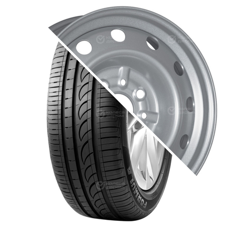 Formula Energy R14 175/65 82T + Тольятти ВАЗ 2112 R14x5.5 4x98 ET35 CB58.6 Silver  R14 175/65 82T + R14x5.5 4x98 ET35 CB58.6 Silver