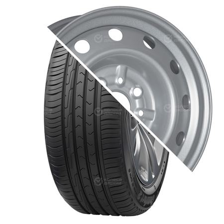 Comfort 2 R14 185/60 86H + Тольятти ВАЗ 2112 R14x5.5 4x98 ET35 CB58.6 Silver  R14 185/60 86H + R14x5.5 4x98 ET35 CB58.6 Silver