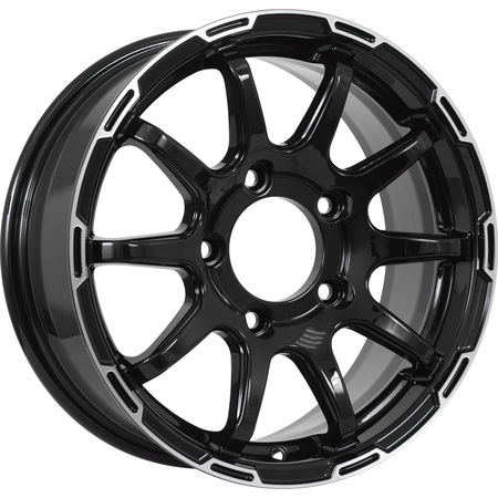 KD1660(КС1113-00) R16x6.5 5x139.7 ET40 CB98.1 Black_Front_Polished