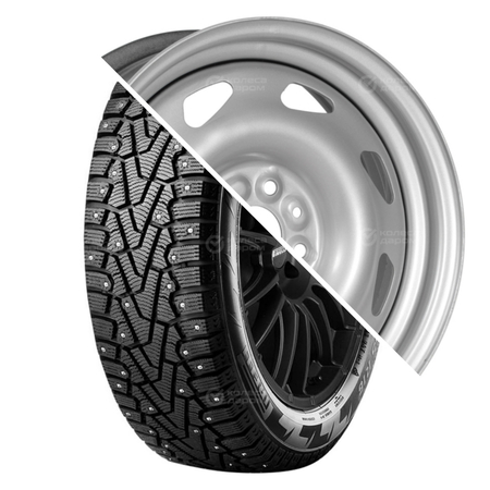 Winter Ice Zero R15 195/65 95T шип XL   () + Lada Granta R15x6 4x98 ET35 CB58.6 Silver  Winter Ice Zero R15 195/65 95T шип XL    + Lada Granta R15x6 4x98 ET35 CB58.6 Silver