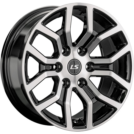 LS 1367 R18x9 6x139.7 ET25 CB106.1 BKF
