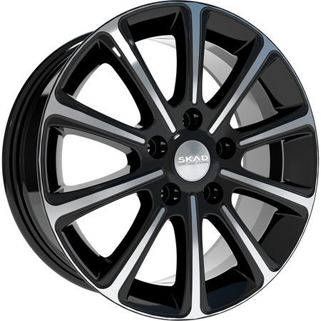 Милан R16x6.5 5x114.3 ET40 CB67.1 Almaz (Дефект ЛКП + Мятый обод + Следы Монтажа)*