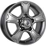 КиК Атлант R16x7 5x139.7 ET35 CB98 Dark_platinum