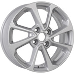 Ifree Реплика КС861 (ZV 15_Solaris I) R15x6 4x100 ET48 CB54.1 Silver