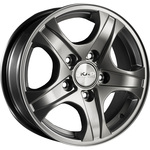 СКАД Калипсо R16x6.5 5x139.7 ET43 CB98.5 Graphite