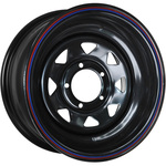 ORW (Off Road Wheels) Nissan/Toyota R15x8 6x139.7 ET-19 CB110 Black