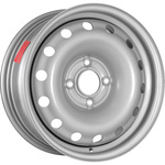 Trebl 64C18F TREBL R15x6 4x108 ET18 CB65.1 Silver
