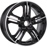 КиК Trinity R15x6 5x100 ET39 CB67.1 Almaz_black (КС615)