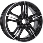 КиК Trinity R15x6 5x114.3 ET45 CB67.1 Almaz_black (КС615)