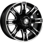 КиК Полюс R16x7.5 6x139.7 ET30 CB67.1 Almaz_black