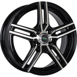 Megami MGM-1 R15x6 5x100 ET38 CB57.1 BKF