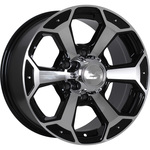 LS LS 187 R18x7.5 6x139.7 ET25 CB106.1 BKF