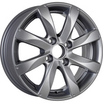 КиК Джемини-оригинал R14x5.5 4x100 ET45 CB56.1 Dark_platinum