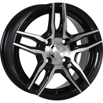 LS LS 569 R16x7 5x100 ET40 CB73.1 BKF