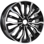 КиК Атакама R17x6.5 5x112 ET43 CB66.6 Almaz_black