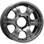 КиК Байконур Джип-рейд  R16x8 5x139.7 ET-15 CB110.1 Dark_platinum