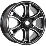 КиК Балеар-оригинал (КС727) R18x7.5 6x139.7 ET25 CB106.1 Almaz_black