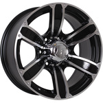 LS LS 766 R17x8 6x139.7 ET10 CB107.1 BKF