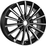 КиК Акцент R14x5.5 4x100 ET45 CB56.6 Almaz_black (КС641)