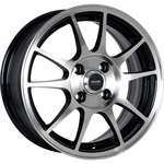 Megami MGM-5 R14x6 4x98 ET35 CB58.6 BKF