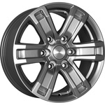 КиК R7-Рольф оригинал R16x7 6x139.7 ET30 CB106.1 Dark_platinum