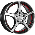 LS LS 537 R16x6.5 5x114.3 ET45 CB73.1 BKFRL