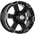 КиК M56 R16x7 6x139.7 ET38 CB108.1 Almaz_black