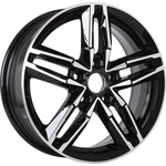 КиК Sayan R16x6 5x114.3 ET45 CB67.1 Almaz_black (КС731)